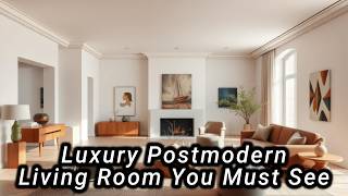 European Postmodern Interiors 2026 ✨ Elegant Luxury Furniture & Modern Living Ideas
