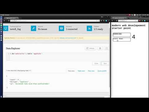 RethinkDB changefeeds synced with Redux App state