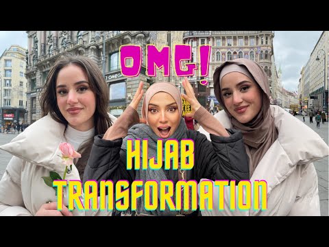 NON HIJABI GIRLS TRYING THE HIJAB FOR THE FIRST TIME IN THEIR LIFE