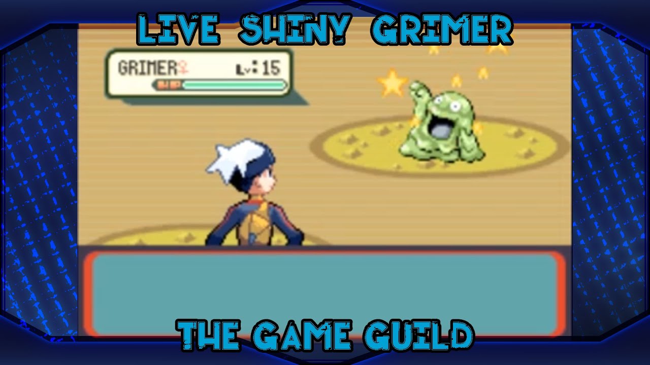 [Live] Shiny Grimer in Sapphire (Phase 2 for Torkoal)