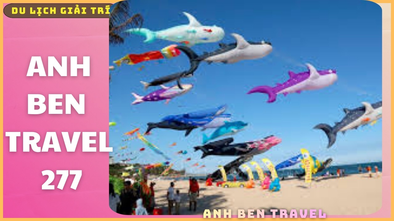 Anh ben Travel Số 277 - Lễ Hội Thả Diều Khổng Lồ Trên Bãi Biển