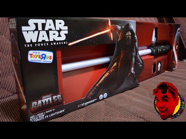 Toys R Us Exclusive} Star Wars: The "Kylo Ren" Ultimate FX Lightsaber! YouTube