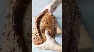 Flaxseed Sourdough  #shorts
