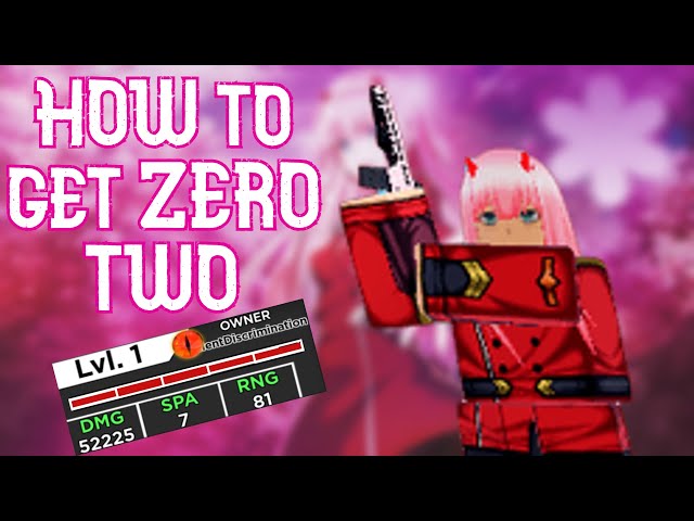All Star Tower Defense  How to get Zero Two 