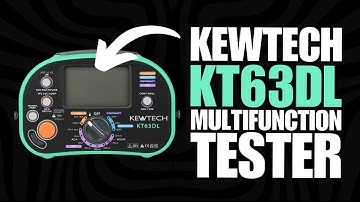 Kewtech KT63DL Budget Multifunction Tester That