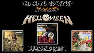 Helloween's first three albums have been remastered and here is my review of them.