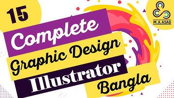 Adobe Illustrator CC Align Objects | Distribute Objects Tool Bangla Tutorial Part 15