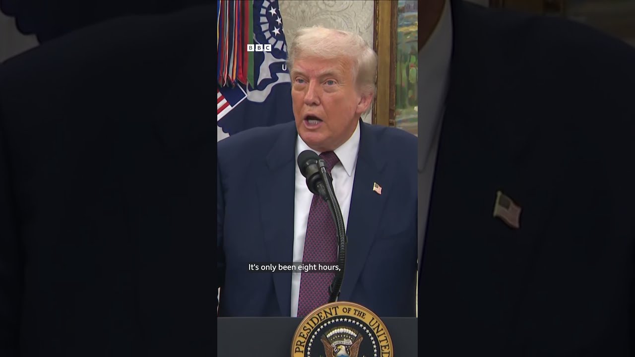 BBC Journalist Questions Donald Trump On India Tariffs News
