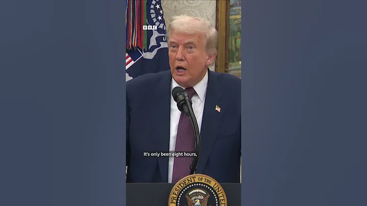 BBC journalist questions Donald Trump on India tariffs | BBC News India