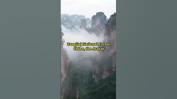 World’s Most Magical Mountains 🌍 | Zhangjiajie China Travel”| #facts #indiaexploration