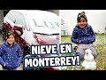 Cae Nieve en Monterrey | Hicimos un Muñeco de Nieve | Jugamos en la Nieve