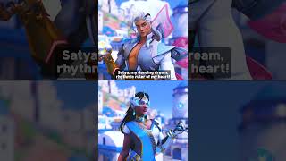 Lifeweaver & Symmetra Interaction | Overwatch #overwatch #ow