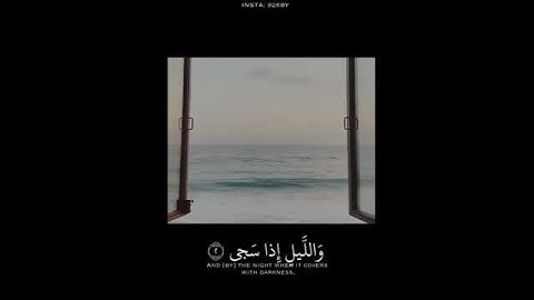 سورة (الضُّحَىٰ ) . القارئ : محمد النقيب