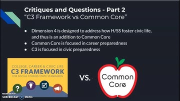 C3 Framework - Critiques and Questions