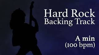 Miniatura del video "Energy Classic Hard Rock backing track in A minor"