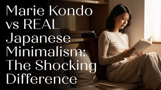 Marie Kondo vs REAL Japanese Minimalism: The Shocking Difference