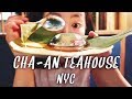 Chaan teahouse sakura raindrop in east village new york city