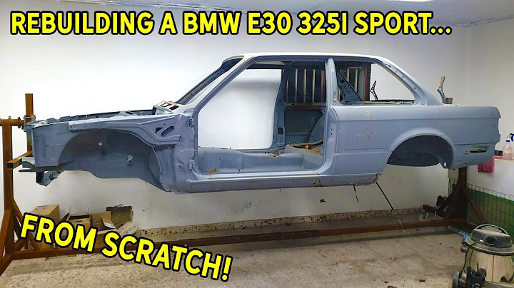 Rebuilding A BMW E30 325i Sport | Part 1 - Making The Chassis Great Again