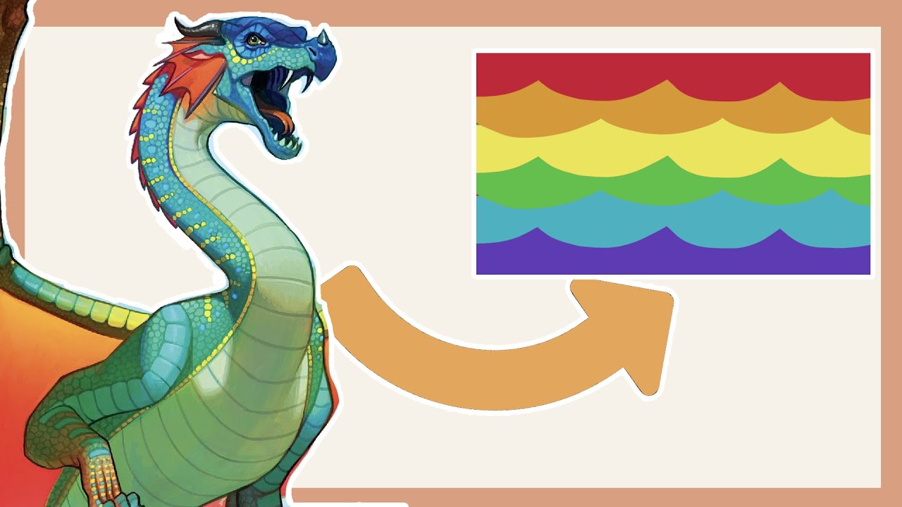 Making Flags for Wings of Fire Tribes! - YouTube