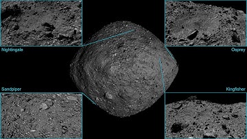 OSIRIS-REx – Asteroid Bennu Sample Site Flyovers