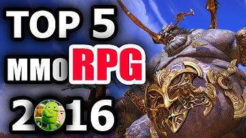 Top 5 BEST MMORPG Android Games 2016