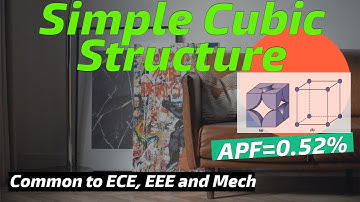 Symple Cubic Structure (SC)|| Physics for Electronic Engineering | PH3254 | Anna University