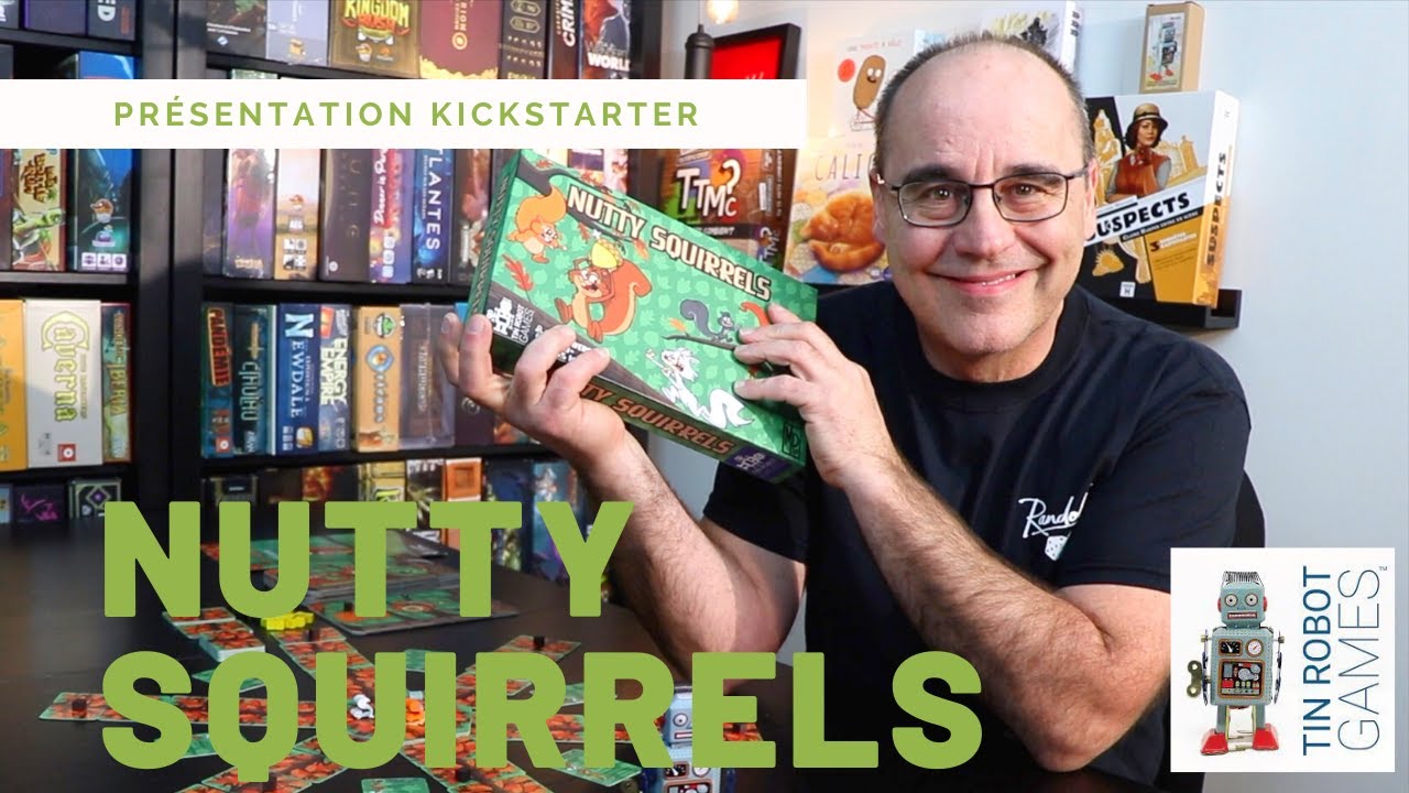 NUTTY SQUIRRELS : Présentation Kickstarter du jeu - YouTube
