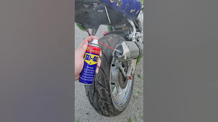 Wd 40 in Motorcycle exhaust