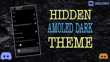 New Hidden Amoled Dark Theme on Discord App | New Discord Theme for Android Trick