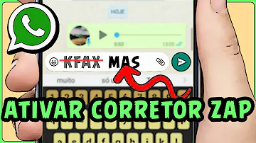 Como colocar correção de texto no WhatsApp?