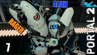 Portal 2 - Прохождение (Co-op) pt7 - Ускоряющие гели: 01-05 Portal 2 - Прохождение (Co-op) pt7 - Ускоряющие гели: 01-05