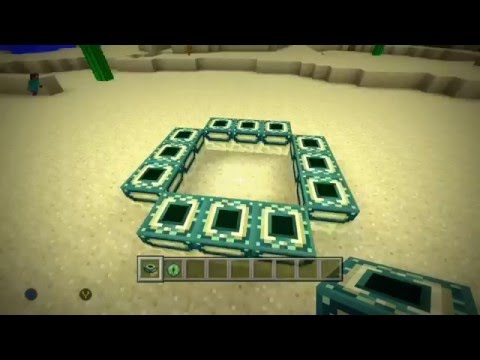 how to build a end portal on minecraft xbox one edition