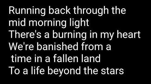 Through The Fire and The Flames Lyric Video