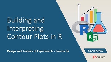 DoE 36: Building and Interpreting Contour Plots in R