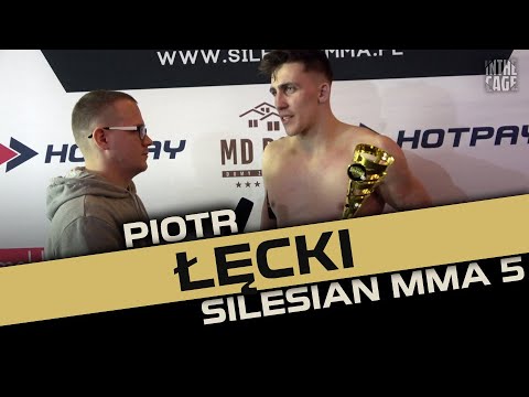 Piotr Łęcki po wygranej na Silesian MMA 5: Byłem pewny, że wygrałem, narożnik mnie uspokoił