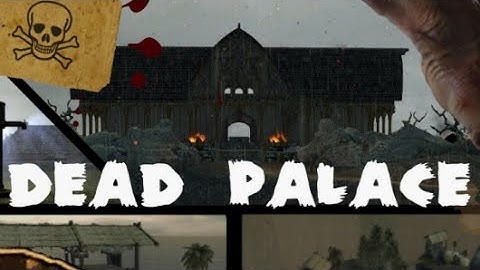 GAME OF THRONES ZOMBIES? ALMOST! "Call of Duty Zombies" DEAD PALACE Custom Map