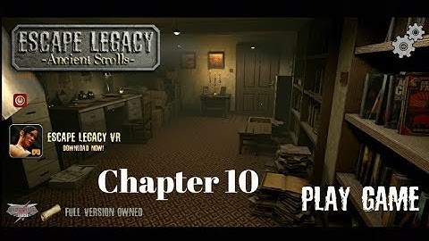 Escape legacy 3D Chapter 10 (All the points explained in details in this video)