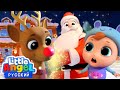 Песенка Jingle Bells На Русском🎄🎅 С Новым Годом!  | Мультики Для Детей | Little Angel Русский