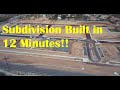 Building an entire residential subdivision from start to finish  three years in twelve minutes