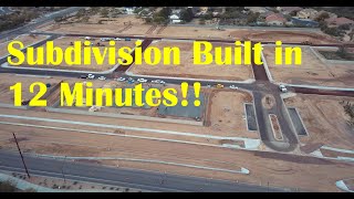 Building an Entire Residential Subdivision from Start to Finish - Three Years in Twelve Minutes!
