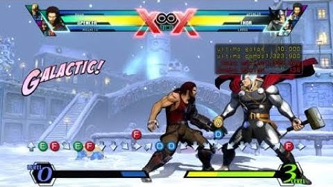 UMvC3 Nova tag into Magneto ToD out off a throw ft Spencer