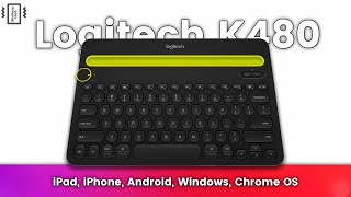 Logitech K480 Bluetooth keyboard for iPad, iOS, Android - Best For Typing ! screenshot 4