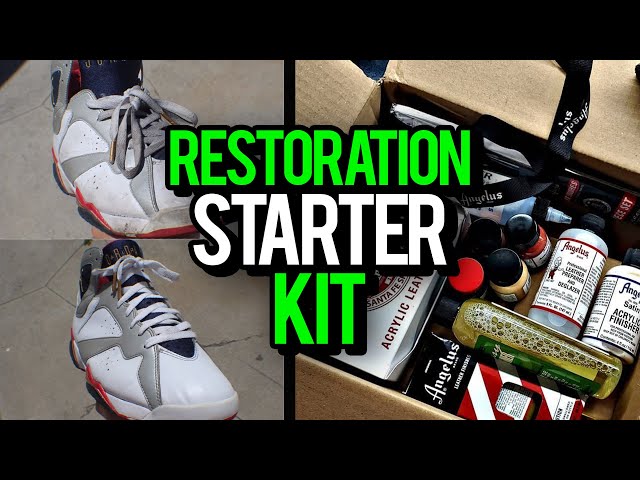 Customized and Restored Sneakers