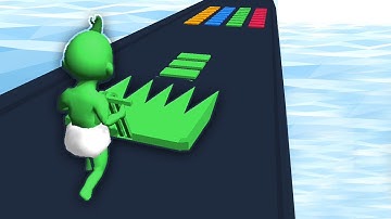 Stack Color 3d by Voodoo👈👈👈👈all Lvls gameplay #39 to #45 android, iOS