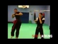 Scott Adkins Jump Spinning Hook Kick Demonstration July 2014