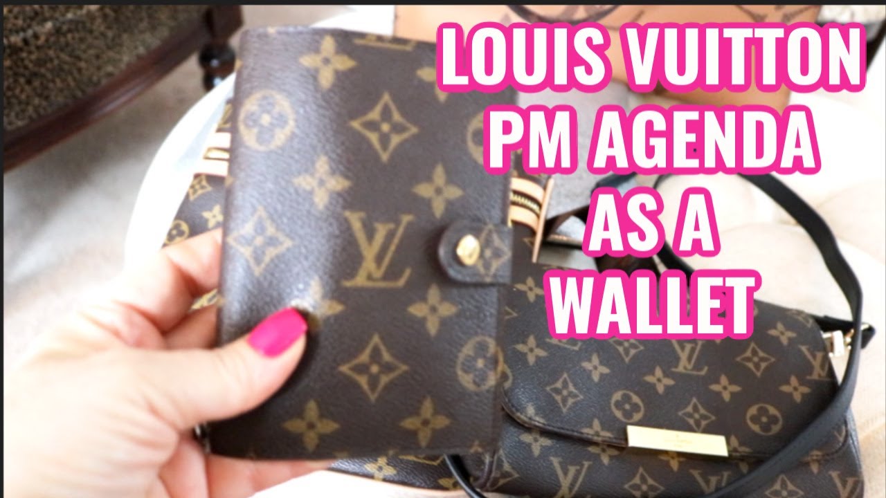 The Chic Country Girl: How to turn a Louis Vuitton Agenda Into a Wallet