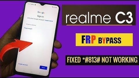 Realme C3 Frp Bypass  #813 Not Working Fixed  Realme C3 (RMX2020) Google Account Bypass 2022