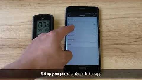 How to use XOSS G+ (Android)
