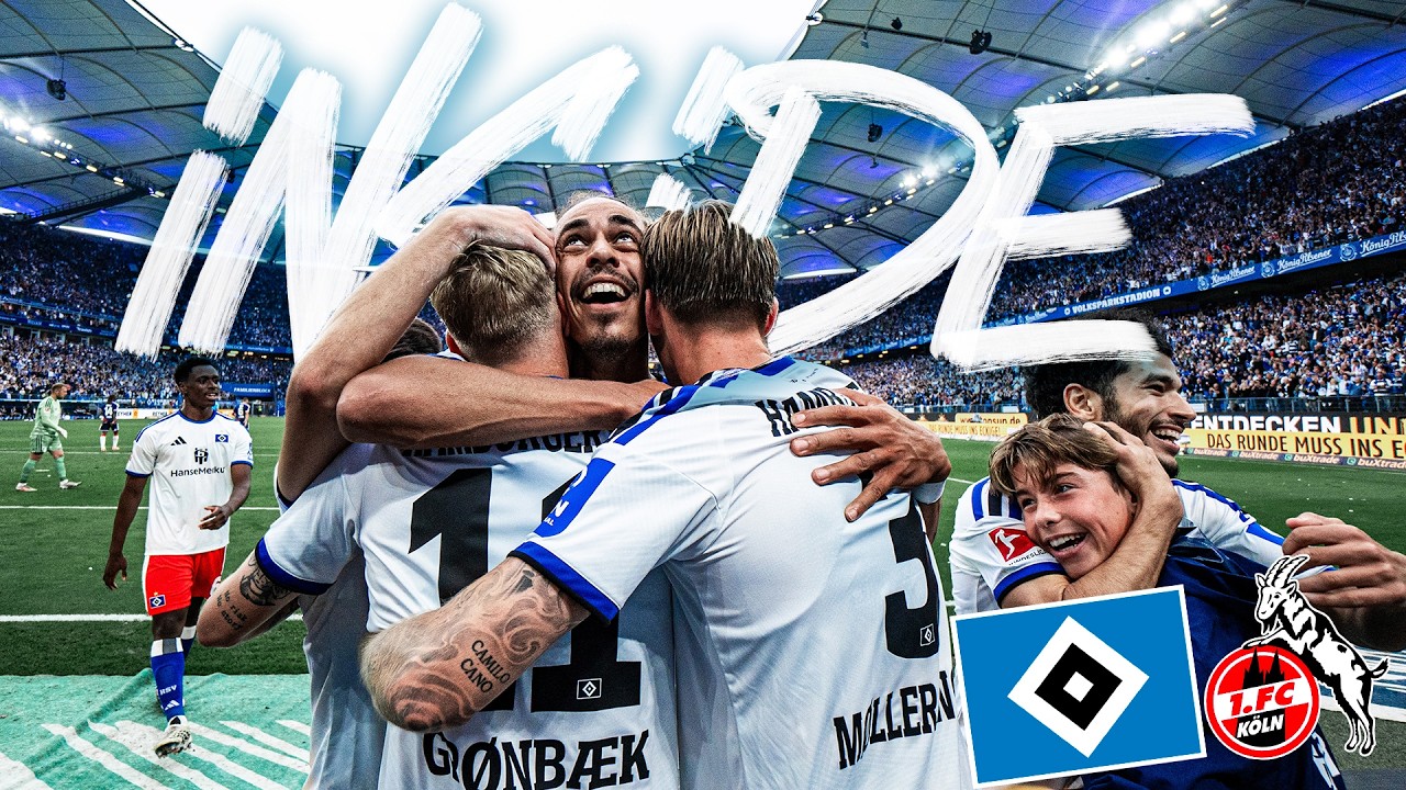 DER ERSTE SIEG! 😮‍💨😍  | Inside Matchday | HSV vs. 1. FC Köln