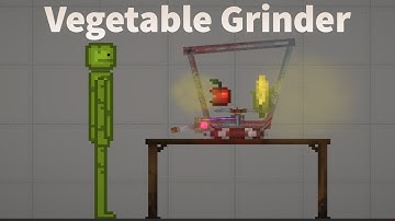 How to Make Vegetable Grinder in Melon Playground 12.0 | People Playground | Action Sandbox